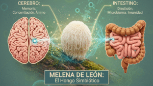 la melena de león se convierte en un apoyo sensato para cerebro e intestino, no en una promesa inflada.